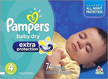 amazon pampers premium protection 4