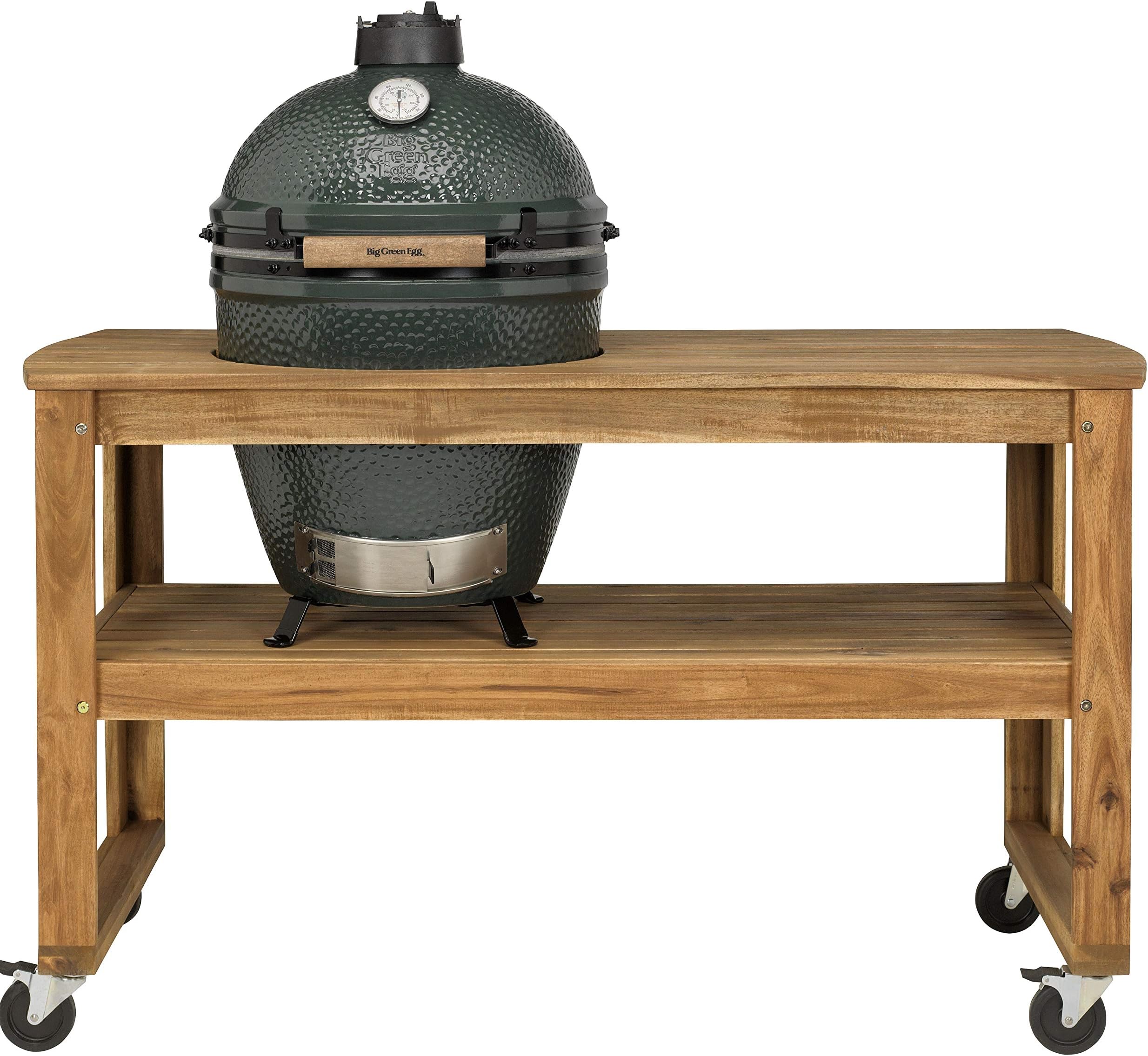 big_green_egg Acacia Table Large