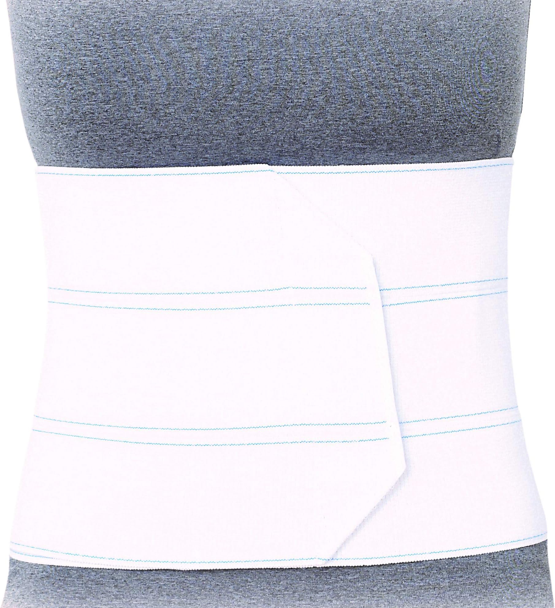 SB SUPERIORBRACES Superior Braces (4 Panel - Large/X-Large, 45" - 62" Waist) Premium Abdominal Binder for Waist and Back Support, Compression Wrap, Post Surgery Support