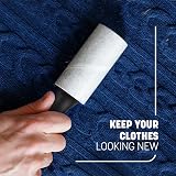 KEPLIN Lint Roller 5 Replacement Heads 400 Sheets Handle Multi-Purpose view 6