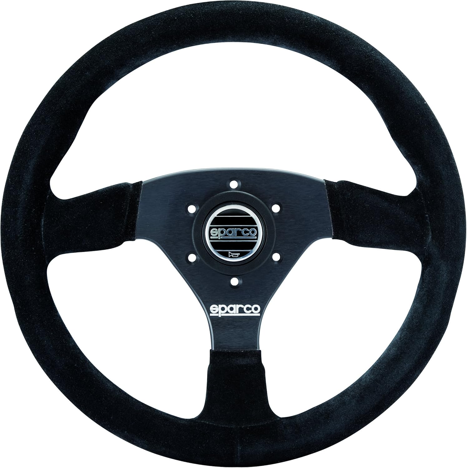 Sparco 015R383PSN Suede Steering Wheel, Steering Wheels Amazon Canada