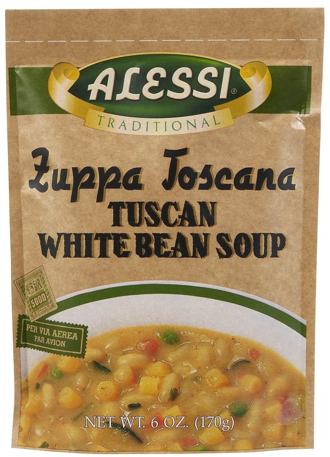 Alessi Zuppa Toscana Tuscan White Bean Soup - 6 oz
