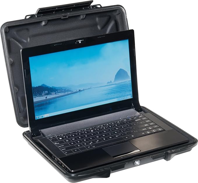 Peli 1085cc Laptop Hardcase Also Fits for 13 Inch MacBook Pro Black
