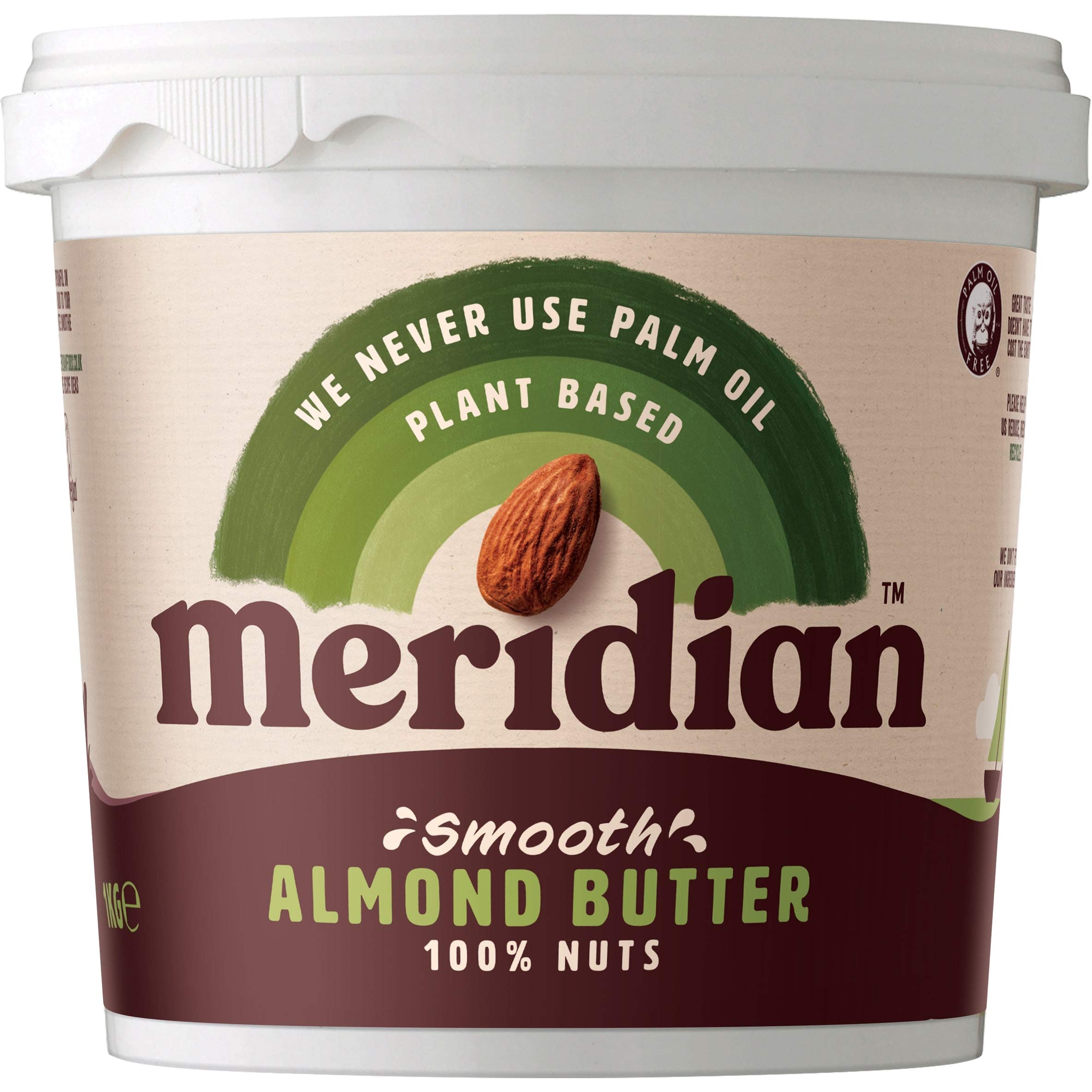 Meridian Smooth Almond Butter, 1kg