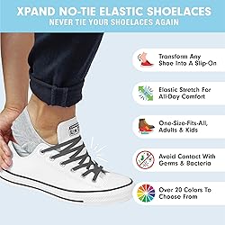 Xpand No Tie Shoelaces System with Elastic Laces