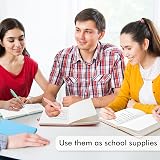 Feela 5 Pack A5 Notebooks Ruled Lined 120 GSM Hardback 128 Pages 21x13cm view 5