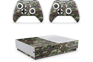 giZmoZ n gadgetZ Xbox One S Camouflage Console Skin Decal Sticker + 2 Controller Skins