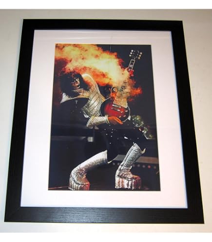 T-shirt Vintage Ace Frehley Band Coton Noir - Toutes Tailles, Personnalisable, Neuf