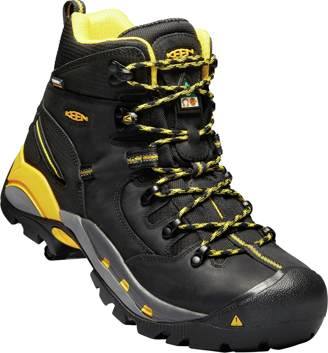KEEN Utility Mens Work Construction Boot Numeric/_11/_Point/_5 Wide Black//Yellow