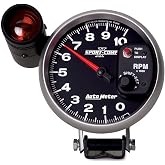 Auto Meter 3699 Sport-Comp II 5" 10000 RPM Shift-Lite Tachometer