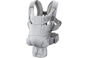 BabyBjörn Baby Carrier Free, 3D mesh, Gray