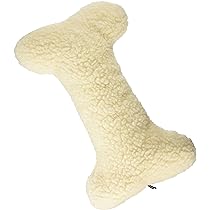 plush bone shaped dog toy