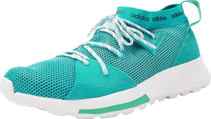 アディダス Quesa レディース ローカット スニーカー 24 0cm B アクア グリーン スニーカー Amazon