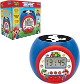 Lexibook Nintendo Super Mario Projector Alarm Clock with Night Light RL977NI view 5