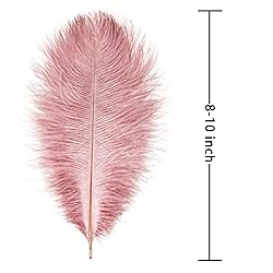Soarer Pink Craft Ostrich Feathers - 30pcs 8-10