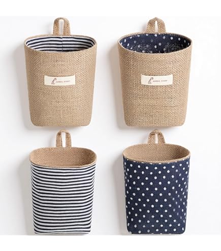 Amazon.com: Zdesign Small Hanging Baskets for Organizing, 3 Tier