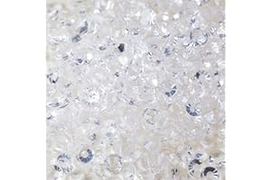 Genie Crystal 1440 PCS Clear Transparent Rhinestones SS20, 5mm Unfoiled Flatback Glass Rhinestone for DIY Tumbler, Shoes, Wedding Dreass, Cup, Makeup, Bling Decoration
