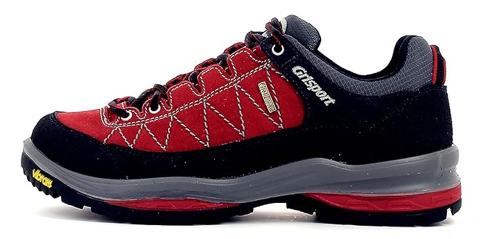 Grisport Unisex Schuhe Herren und Damen Terrain Low Gritex Trekking- und Wander- Halbschuh aus hochwertigem Wildleder, Membra