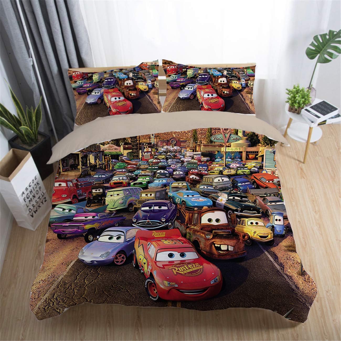 Best Lightning Mcqueen Full Size Bedding Set - Cree Home