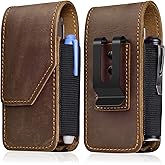SOGCASE Multitool Sheath Men - Belt Leather Multitool Holster | EDC Belt Organizer for Leatherman, Gerber | Magnetic Closure Multitool Pouch Fits Folding Tool, (Darkbrown)