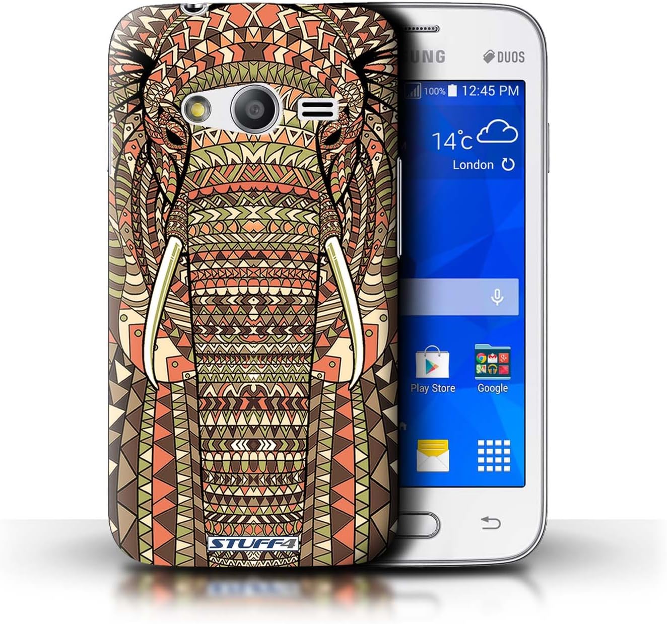 STUFF4 ® Phone Case/Cover/Skin/SGACC/Aztec Animal tasarım