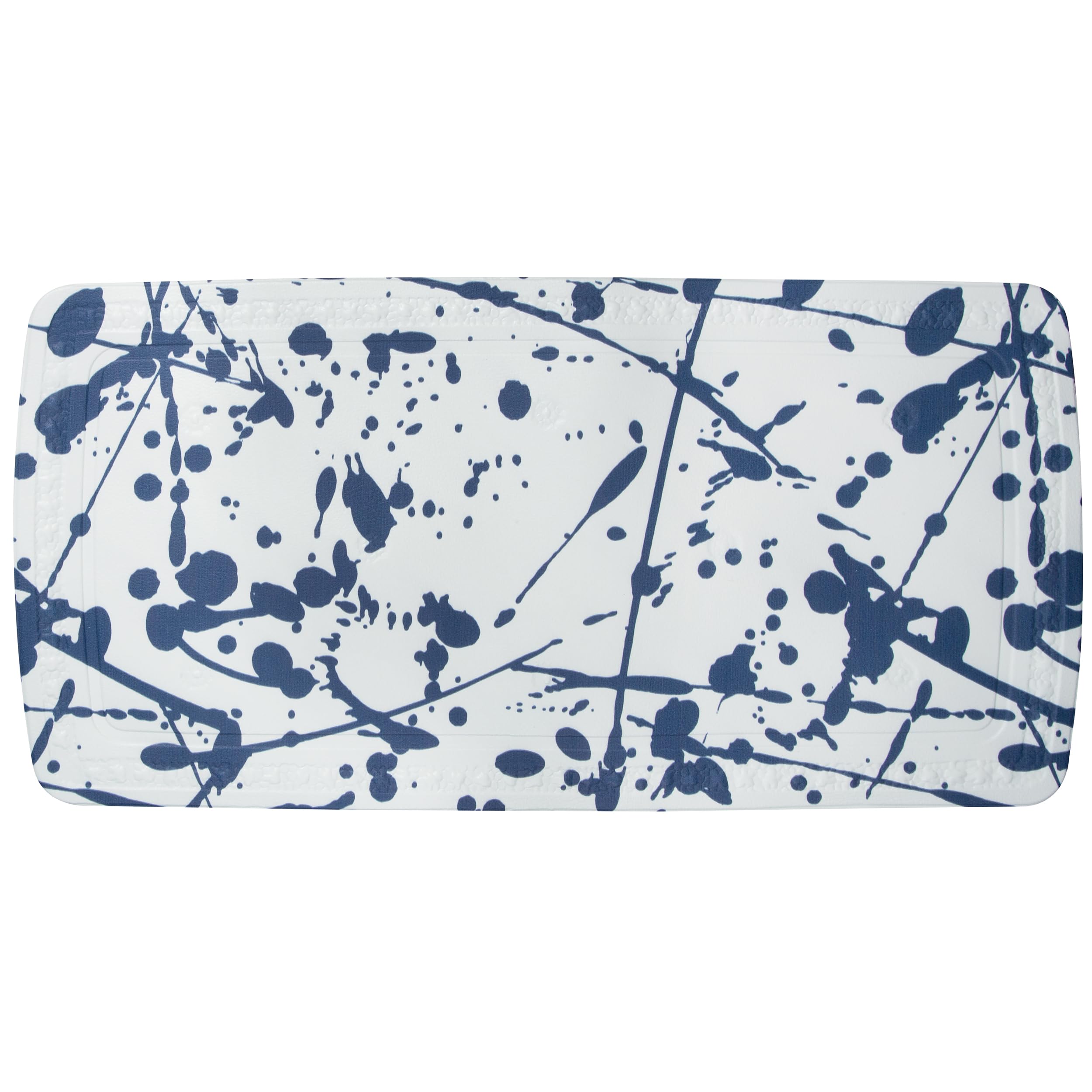Spirella 10.19245 Bathmat Bang Blue, Bath Mat, Plastic, blue, 71 x 36 cm