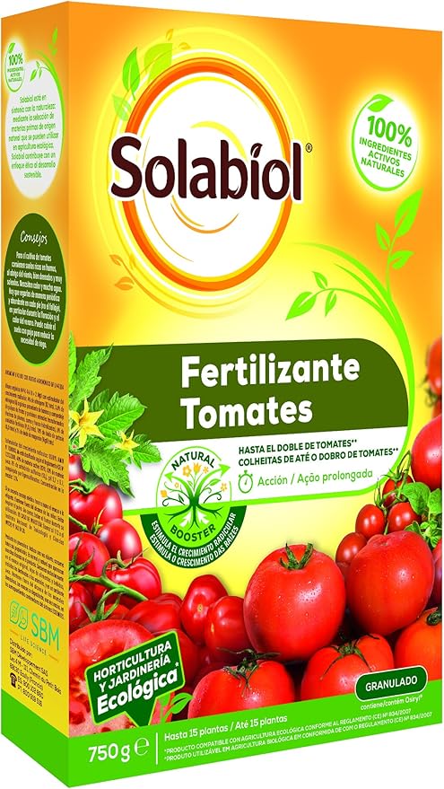 Solabiol - Fertilizante granulado 100% orgánico y ecológico para ...