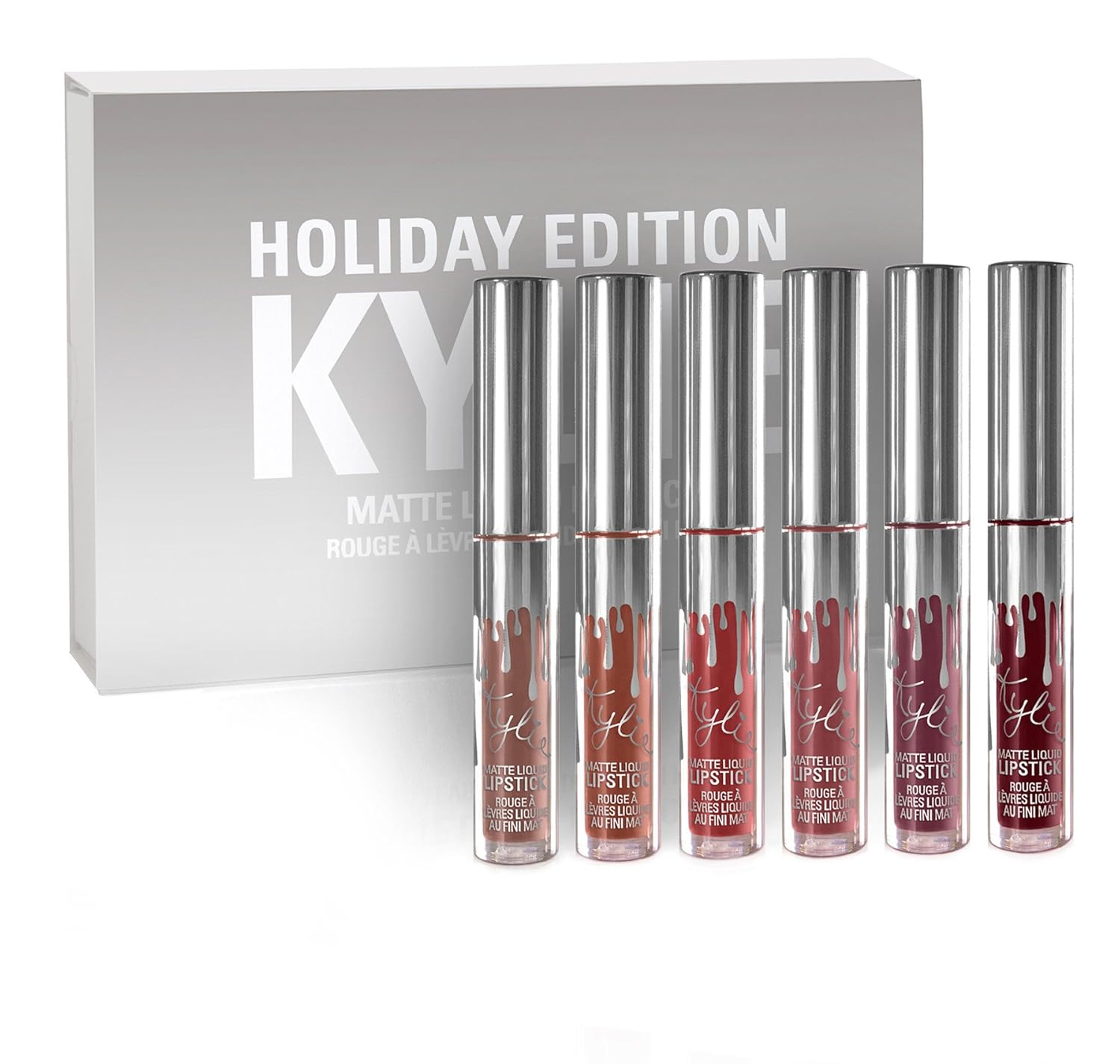 kylie cosmetics holiday mini lip kit