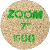 Stone Pro Zoom Pads (400 Grit, 7")