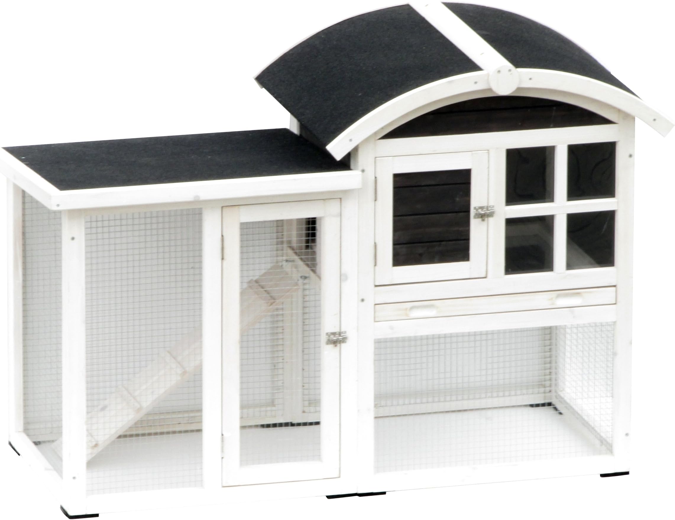 AK for Pets Piazza Rabbit Hutch 2 Floors 130 x 62 x 90.5 cm