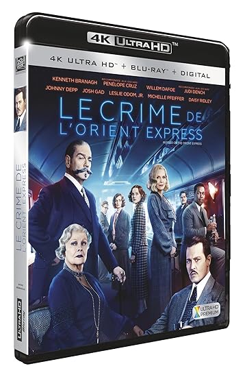 Le Crime de l'Orient Express [4K Ultra HD + Blu-ray + Digital HD]