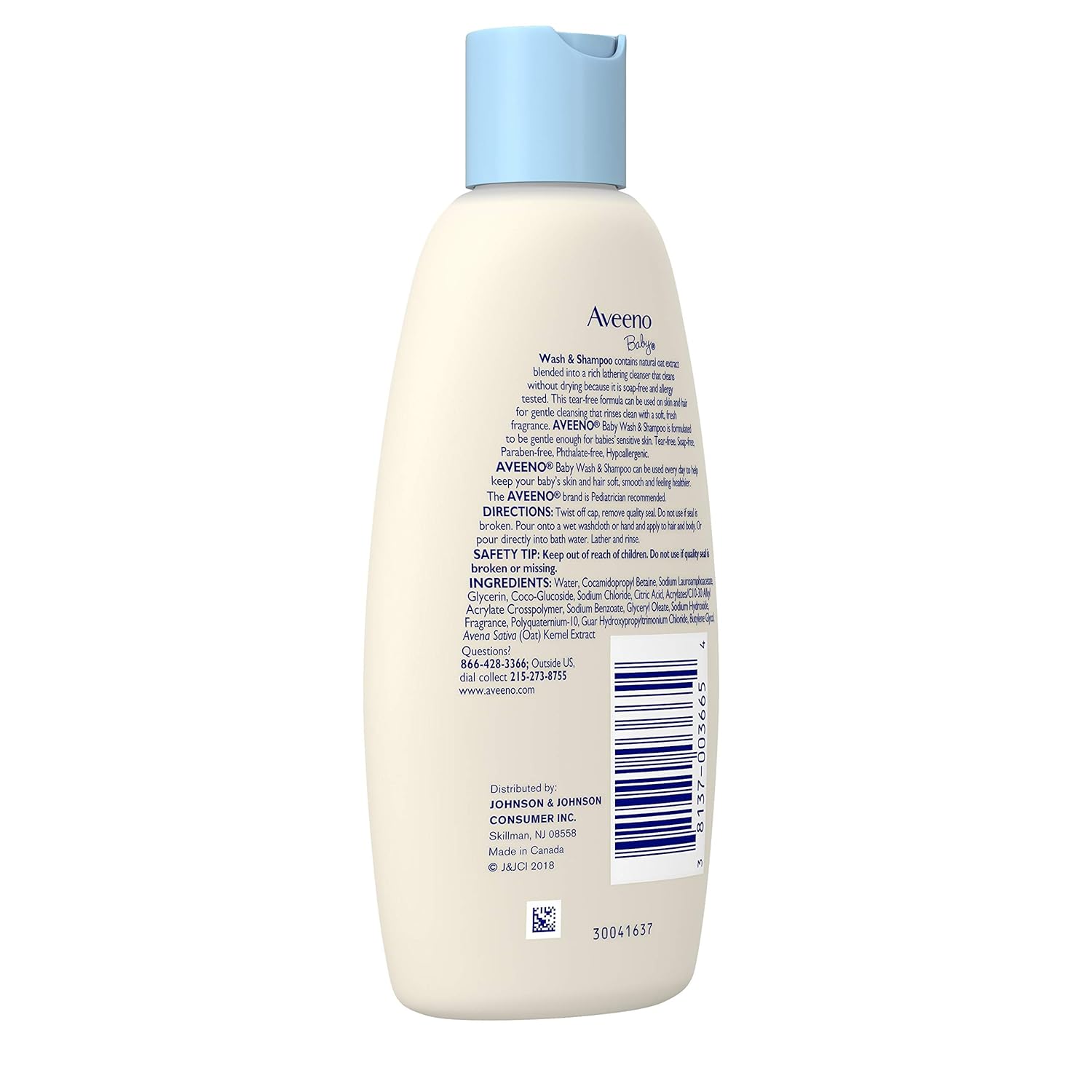 aveeno baby wash and shampoo 8 oz
