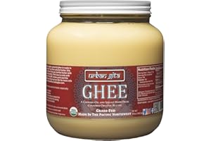 Urban Gita Ghee Butter - USDA Organic, Grass Fed, Cultured Ghee Clarified Butter, Made in the Pacific Northwest, Used for Cooking Oils and Spreads - 64 Oz (Pack of 1)