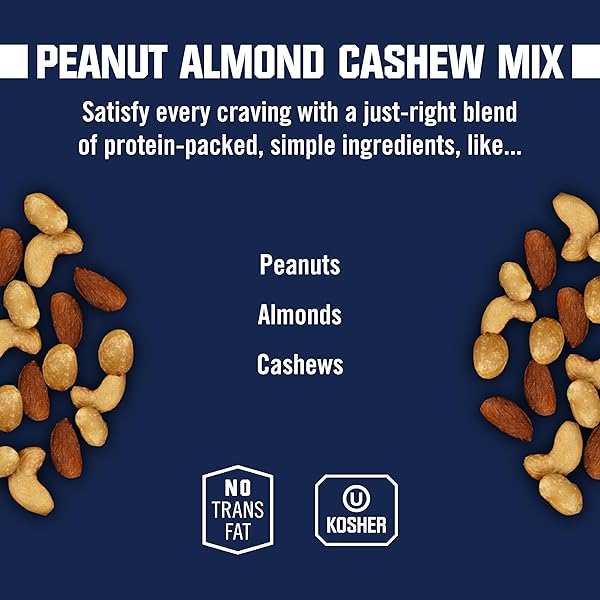 KAR’S NUTS PEANUT ALMOND CASHEW MIXED NUTS, 1.75 OZ INDIVIDUAL SNACK PACKS – BULK PACK OF 72, GLUTEN-FREE SNACKS