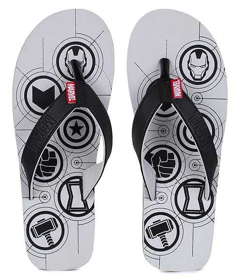 marvel flip flops mens