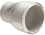 Stainless Steel 304/304L Butt-Weld Pipe Fitting, Concentric Reducer Coupling, Schedule 40, 3" X 2" Pipe Size