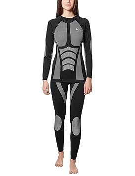 Ultrasport Damen seamless Funktions-Ski-/Sportunterwäsche Tide