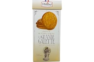 ST MICHEL St. Michel La Grande Galette French Butter Cookies, 1.3 Pounds