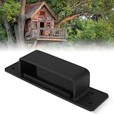 Kingdder 1 Pc Heavy Duty Treehouse Bracket Fit for 1.25" Tab Tree House | Fit for 1.25 x 15 Inches Lag Bolts, Construction Hardware, Outdoor Tree Support System, Birdhouse Brackets Accessory