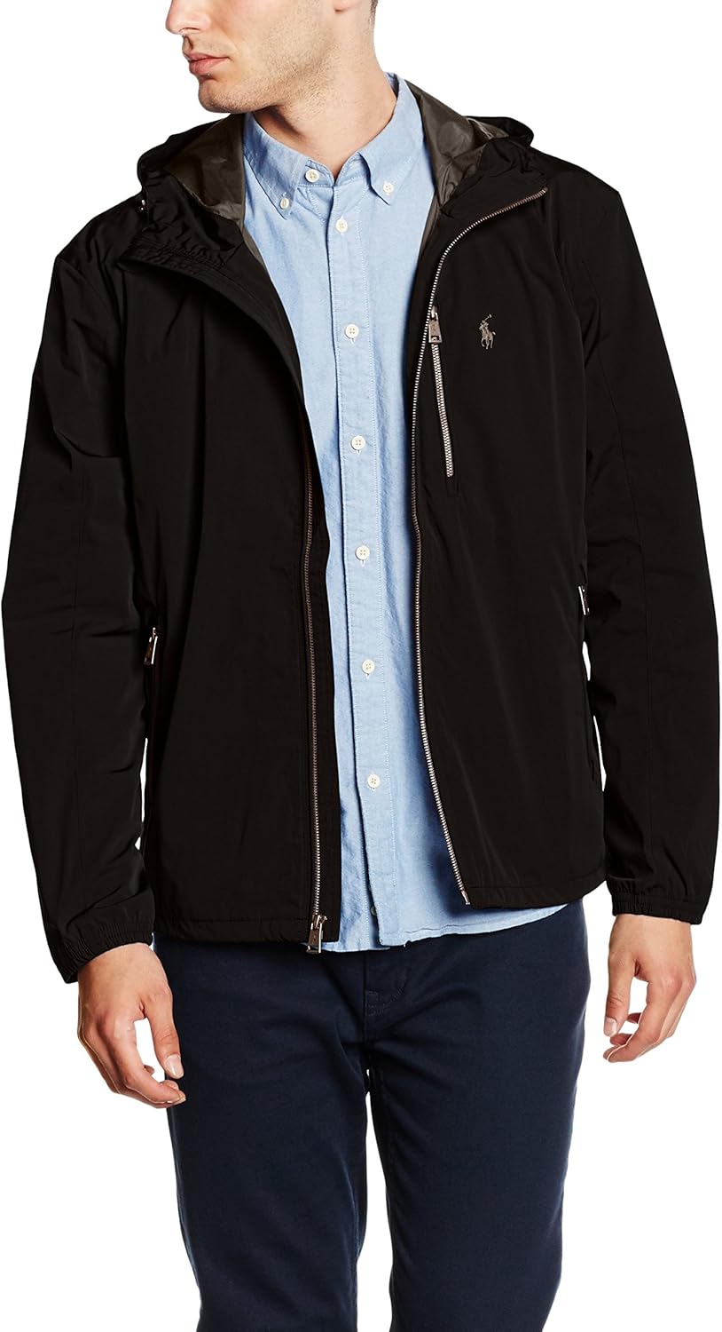 Ralph Lauren Men's Polo Jacket XLarge Black Schwarz (Polo Black A0A02