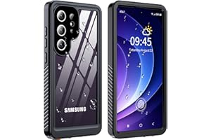 GOLDJU for Samsung Galaxy S25 Ultra Case Waterproof,IP68 Waterproof Dustproof Case with Built-in Screen Protector, Full Body 