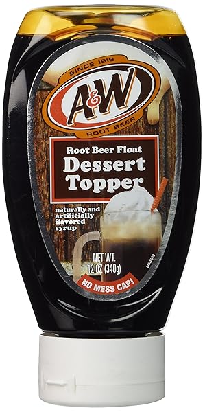 A&W ROOT BEER FLOAT DESSERT TOPPER, 12-OUNCE (PACK OF 1)