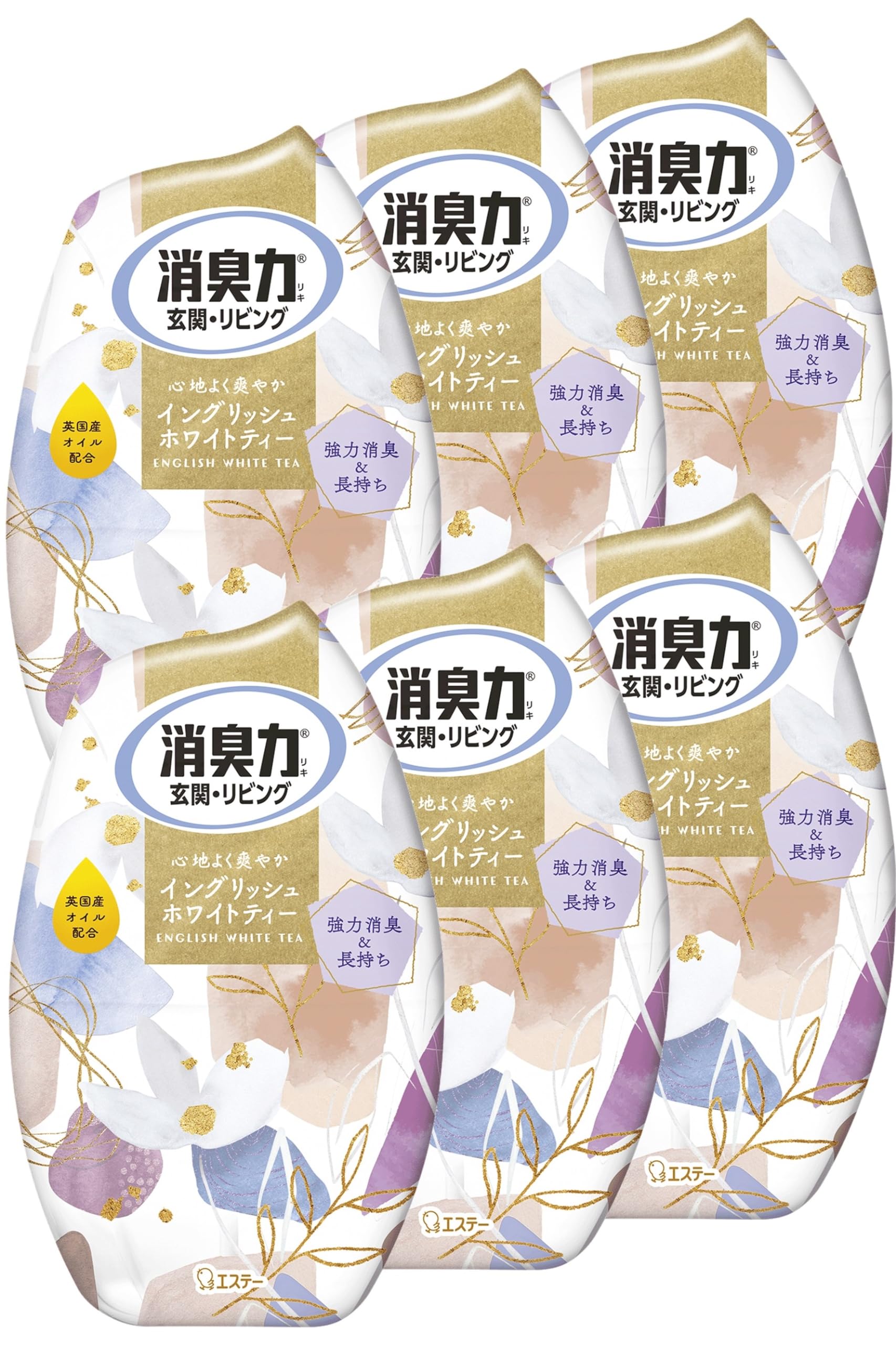 エステー 消臭力 置き型 イングリッシュホワイトティーの商品画像