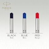 Parker Ballpoint Pen Refills Medium Point Black QUINKflow Ink 2 Count view 7