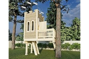 The Enchanted Castle © 1 Tree 2 Post Treehouse Hardware Kit