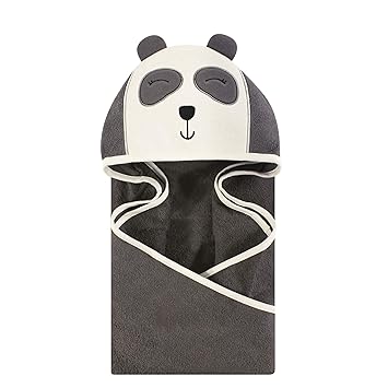 panda hooded towel