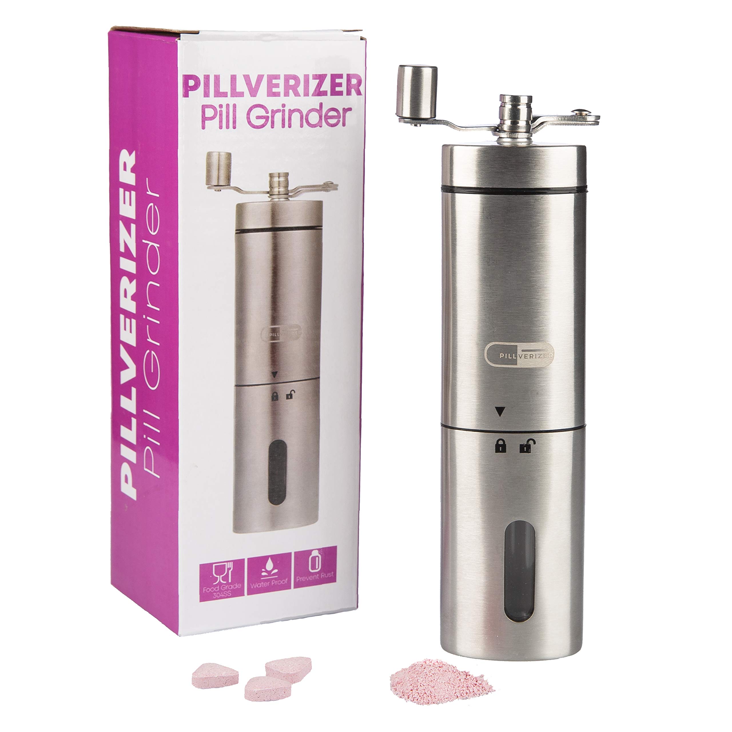 Galleon Pillverizer Pill Grinder Grinding Small Tablets To Fine