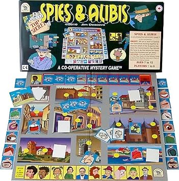 Family Pastimes / Spies & Alibis - A Co-operative Mystery Game