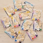 Monster Truck Party Favors - 12 PCS Truck Car Birthday Party Supplies - Car Bubbles & Paint Crafts - Monster Truck Birthday Decorations Goodie Bags Gifts Prizes for Kids Girls Toddler