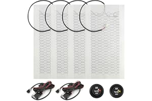 vokoroad Universal Seat Cover Accessories Kit for Full Back and Seat, Universal Seat Accessories Kit for All Kinds of Vehicle, Car, Pickup Trucks, SUVs, RVs and Trucks